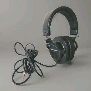 Audio-Technica ATH-M30 Professional Studio Monitor Wired Headphones Black 11 Ft